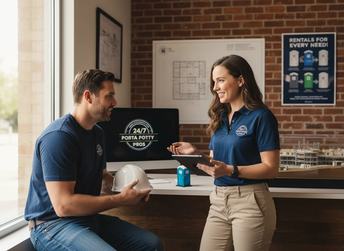 Flushing Toilet Rental Options in Rivesville, WV